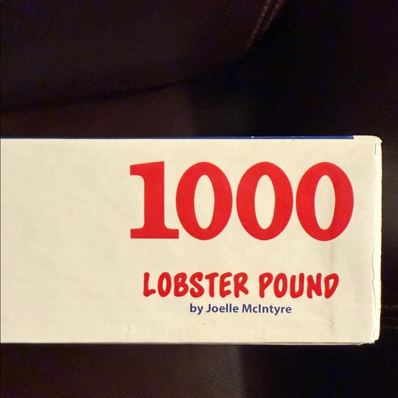 White Mountain Lobster Pound Puzzle. 1000 pieces. Complete. Has poster - Picture 3 of 8